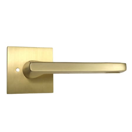 Emtek Helios Lever Right Hand 2-3/8 in Backset w/Radius Latch Strike Privacy for 1-1/4 in to 2 in Door 5210HLOUS4RH.RLS